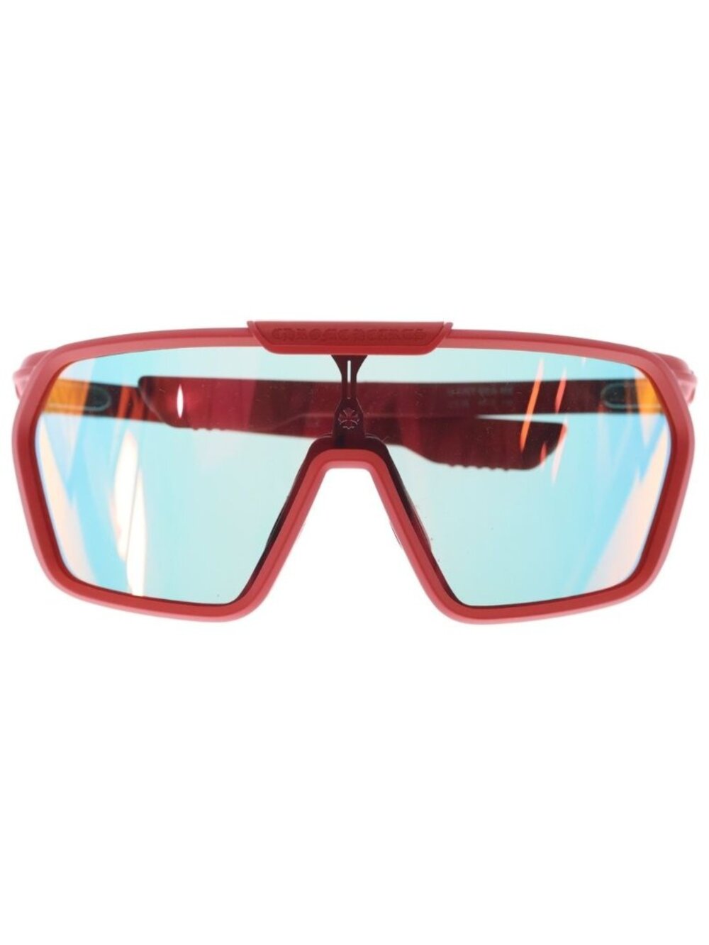 Chrome Hearts Cnt Sea ME Floral Cross Temple Sports Sunglasses Eyewear Red
